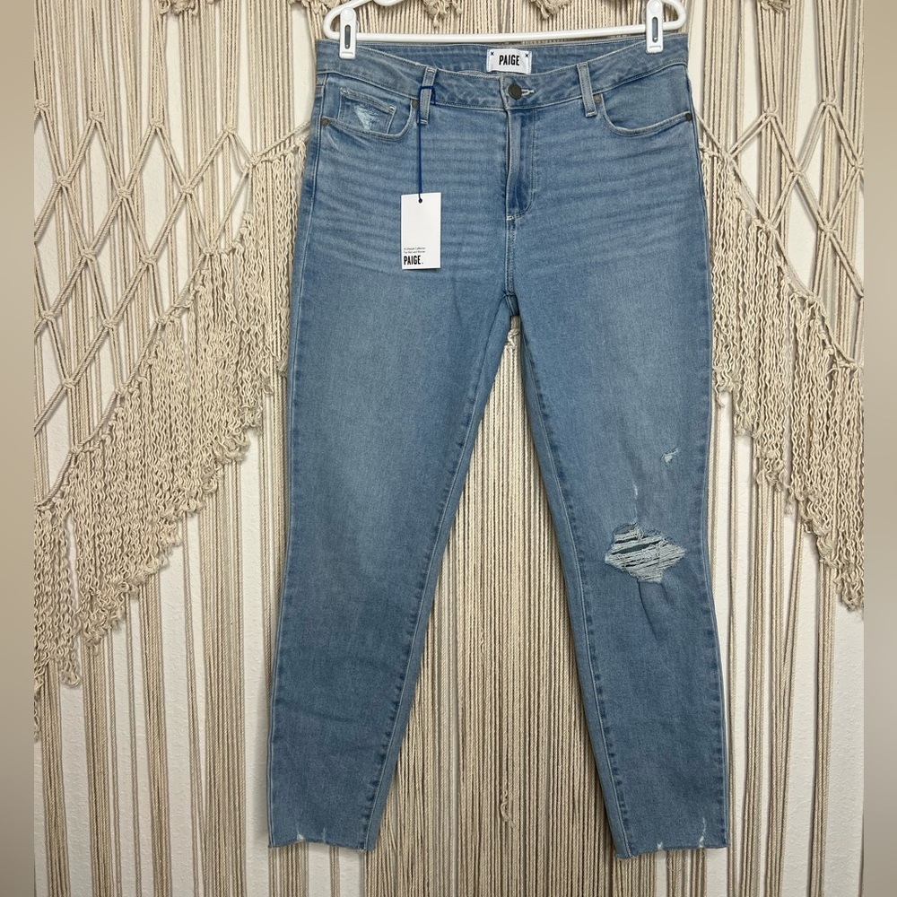NWT Paige Verdugo Ankle Jeans size 31